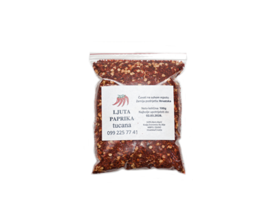 Paprika ljuta tucana 100g