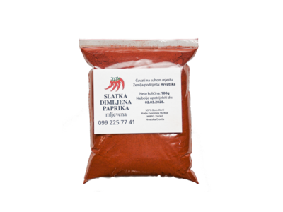 Paprika slatka dimljena 100g 