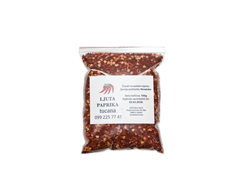 Paprika ljuta tucana